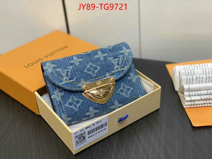 LV Bags(TOP)-Wallet top designer replica ID: TG9721 $: 89USD,