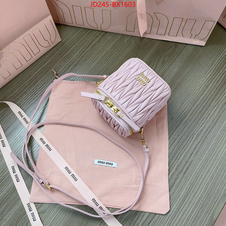 Miu Miu Bags(TOP)-Diagonal- where can i buy ID: BX1603 $: 245USD