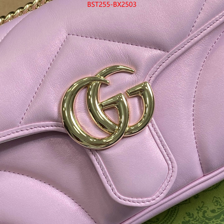 Gucci Bags(TOP)-Marmont shop cheap high quality 1:1 replica ID: BX2503 $: 255USD,