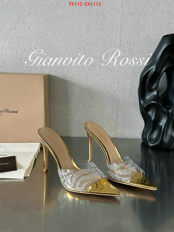 Women Shoes-Gianvito Rossi 2023 luxury replicas ID: SX1113 $: 115USD