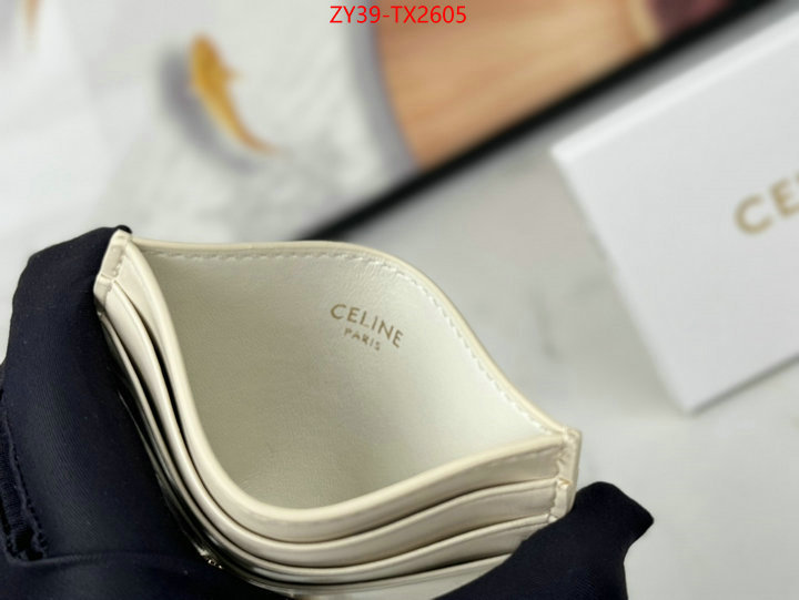 CELINE Bags(4A)-Wallet high quality happy copy ID: TX2605 $: 39USD,