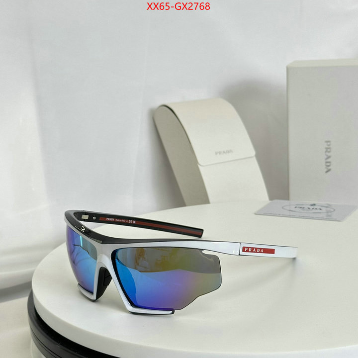 Glasses-Prada fake high quality ID: GX2768 $: 65USD