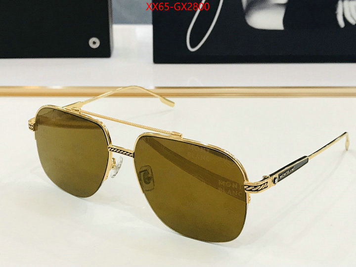 Glasses-Montblanc luxury ID: GX2800 $: 65USD