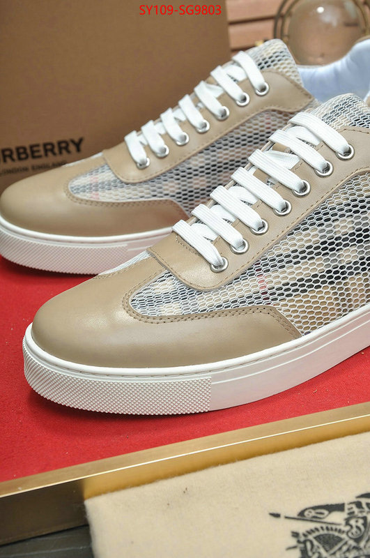 Men Shoes-Burberry buy cheap replica ID: SG9803 $: 109USD