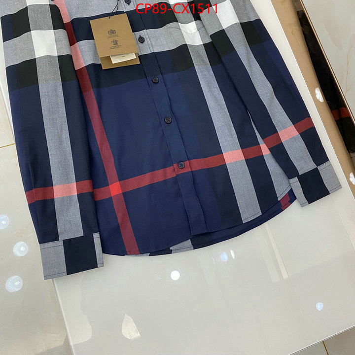 Clothing-Burberry replicas ID: CX1511 $: 89USD