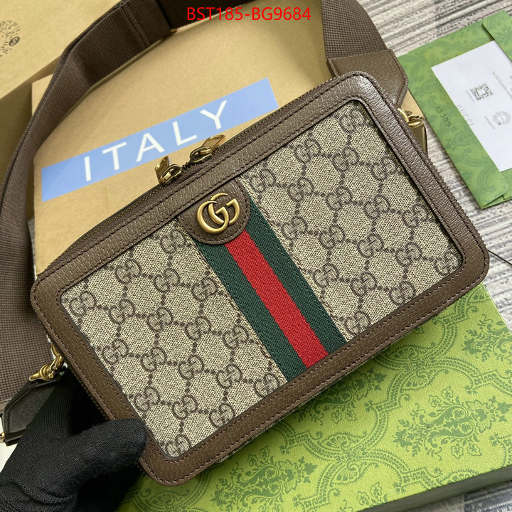 Gucci Bags(TOP)-Diagonal- where could you find a great quality designer ID: BG9684 $: 185USD,