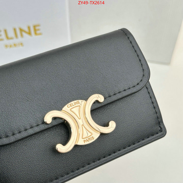 CELINE Bags(4A)-Wallet top fake designer ID: TX2614 $: 49USD,