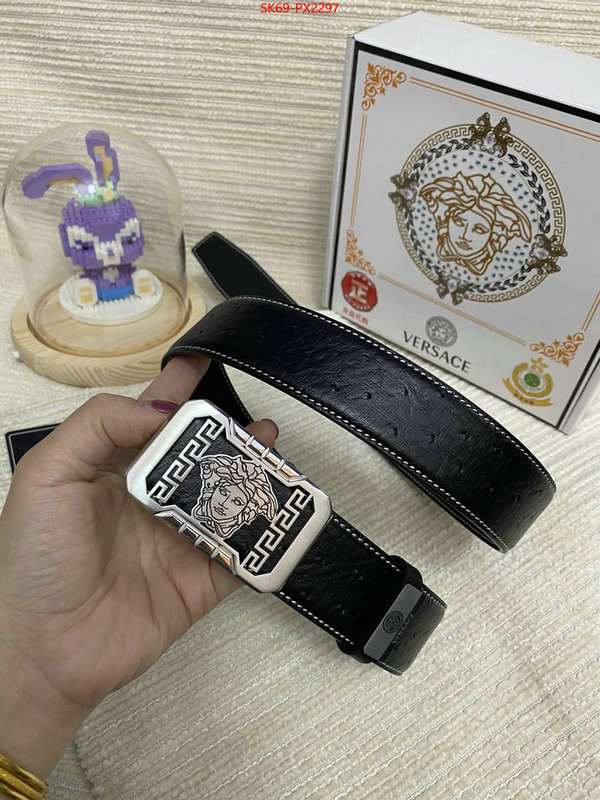 Belts-Versace replica aaaaa+ designer ID: PX2297 $: 69USD