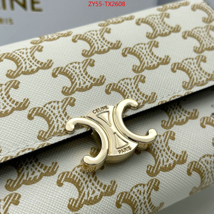 CELINE Bags(4A)-Wallet wholesale replica shop ID: TX2608 $: 55USD,