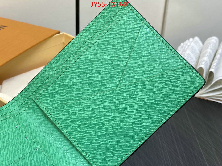 LV Bags(TOP)-Wallet is it illegal to buy ID: TX1601 $: 55USD