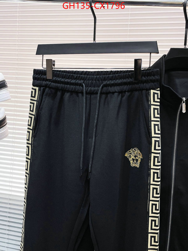 Clothing-Versace replcia cheap from china ID: CX1796 $: 135USD