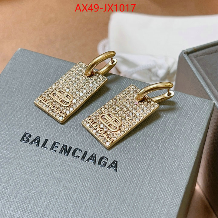 Jewelry-Balenciaga outlet 1:1 replica ID: JX1017 $: 49USD