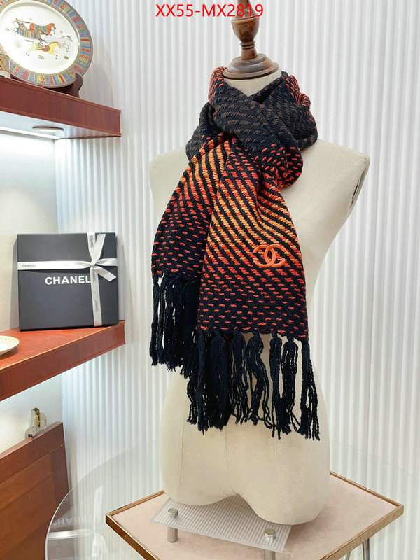 Scarf-Chanel 2023 perfect replica designer ID: MX2819 $: 55USD