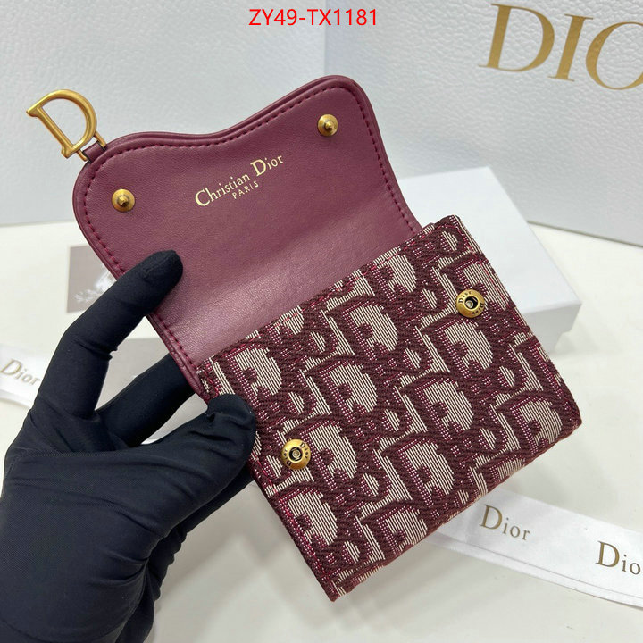 Dior Bags(4A)-Wallet- online from china designer ID: TX1181 $: 49USD,