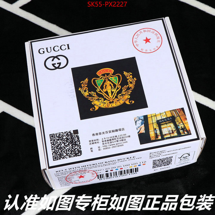 Belts-Gucci can you buy knockoff ID: PX2227 $: 55USD