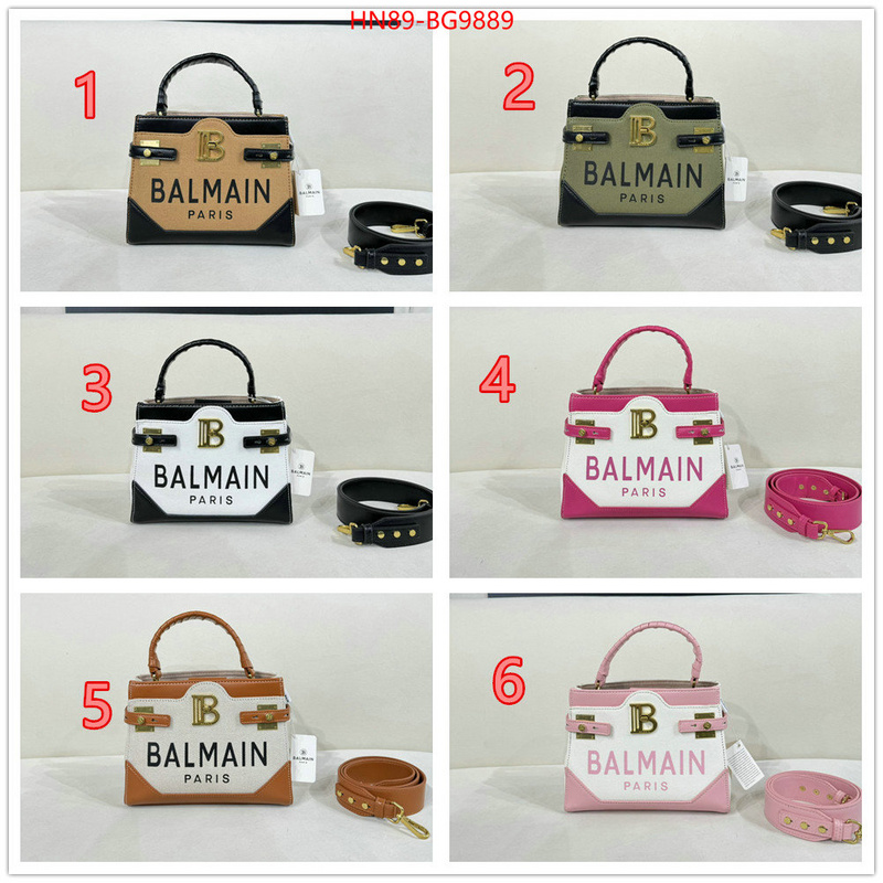 Balmain Bags(4A)-Handbag- every designer ID: BG9889 $: 89USD,