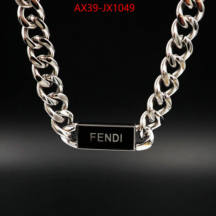 Jewelry-Fendi how to find replica shop ID: JX1049 $: 39USD