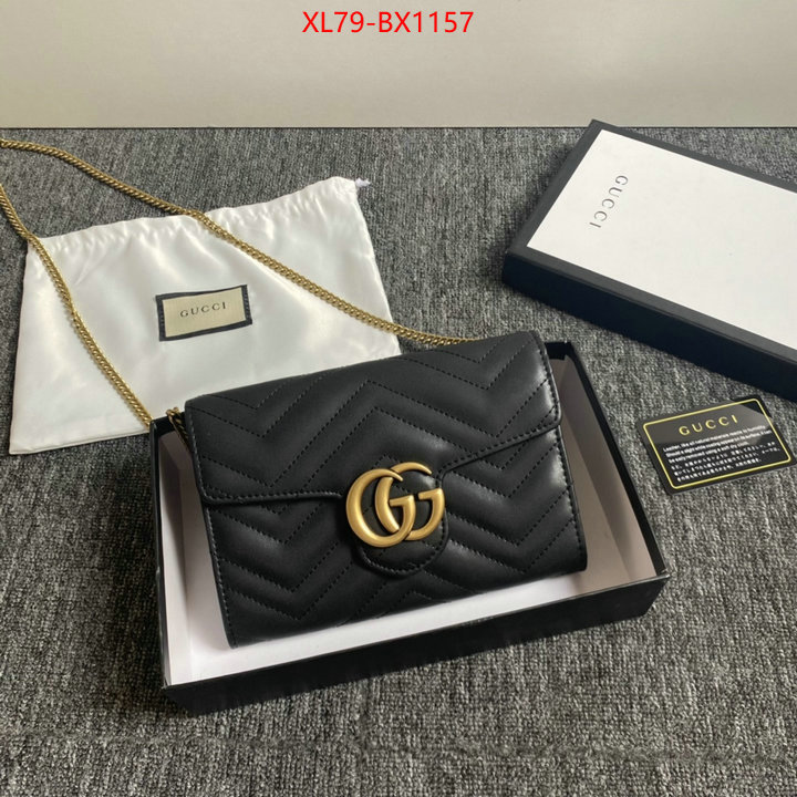 Gucci Bags(4A)-Marmont replicas buy special ID: BX1157 $: 79USD,