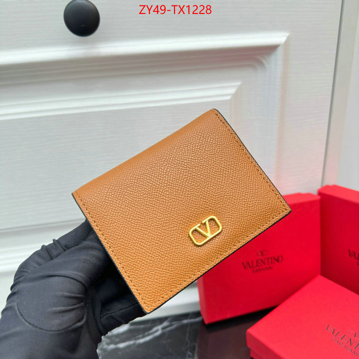 Valentino Bags(4A)-Wallet best luxury replica ID: TX1228 $: 49USD,