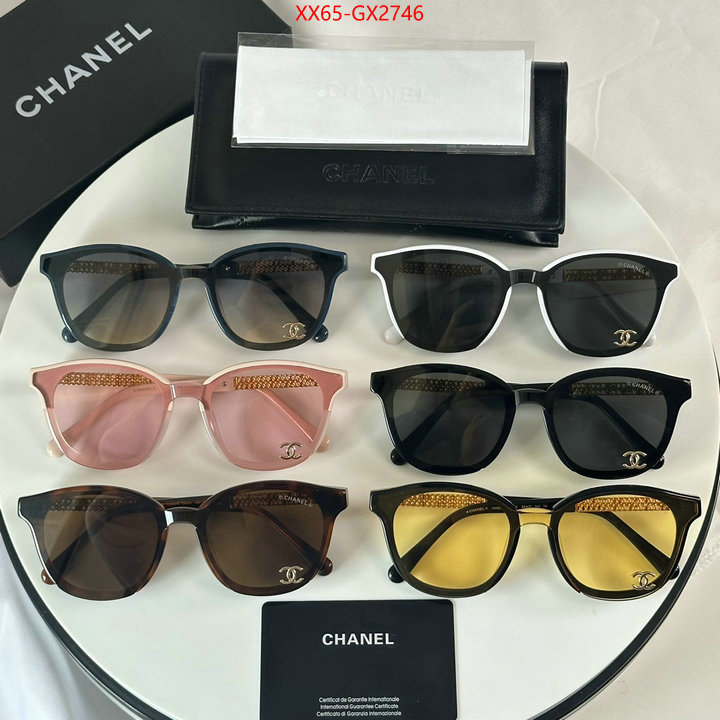 Glasses-Chanel aaaaa replica designer ID: GX2746 $: 65USD