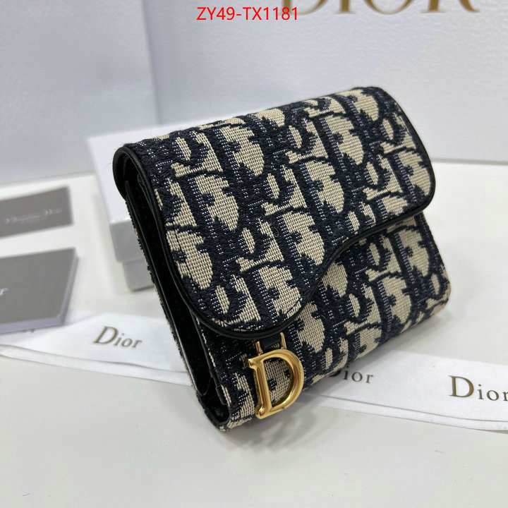 Dior Bags(4A)-Wallet- online from china designer ID: TX1181 $: 49USD,