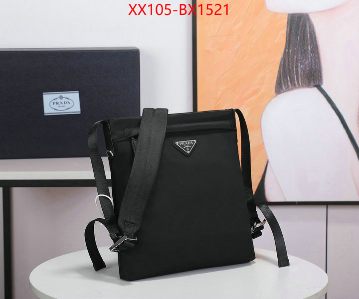 Prada Bags (4A)-Diagonal- 7 star replica ID: BX1521 $: 105USD,