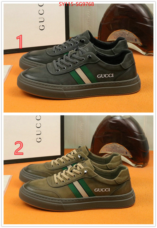 Men Shoes-Gucci fashion designer ID: SG9768 $: 115USD