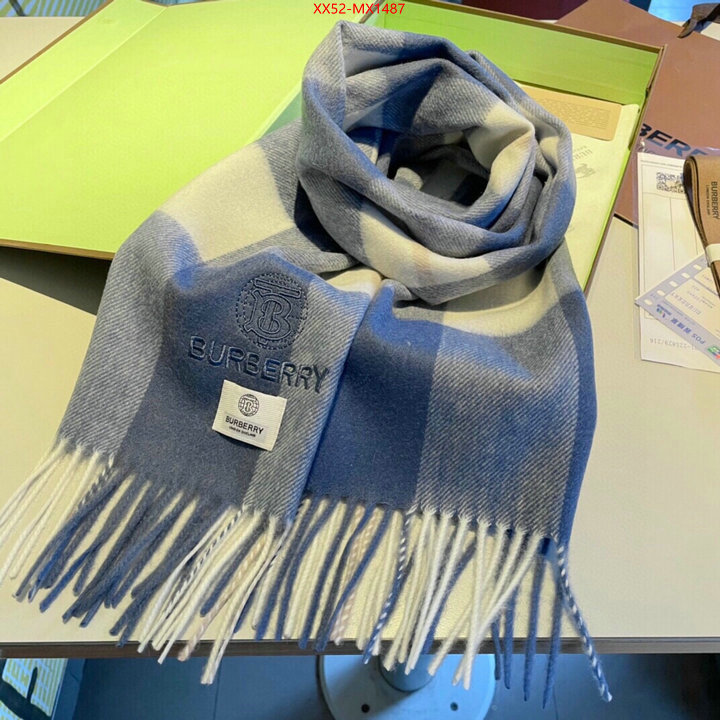 Scarf-Burberry replica aaaaa+ designer ID: MX1487 $: 52USD