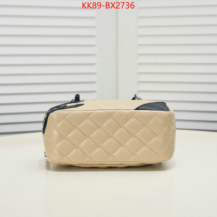 Chanel Bags(4A)-Diagonal- we provide top cheap aaaaa ID: BX2736 $: 89USD,