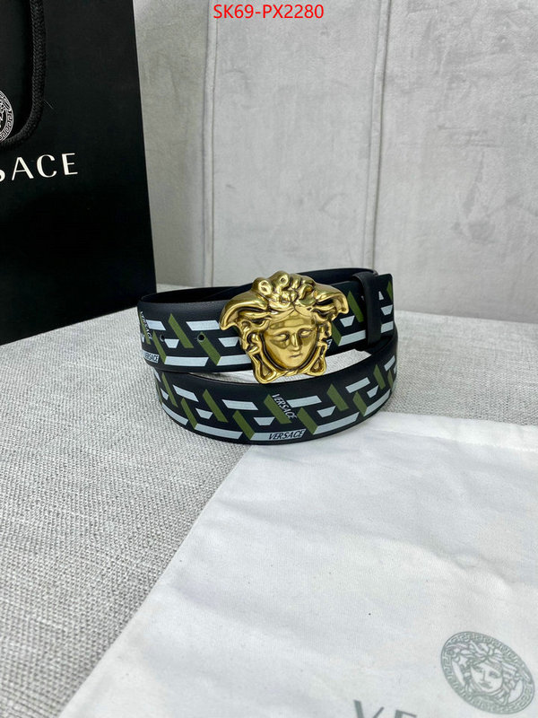 Belts-Versace luxury fashion replica designers ID: PX2280 $: 69USD