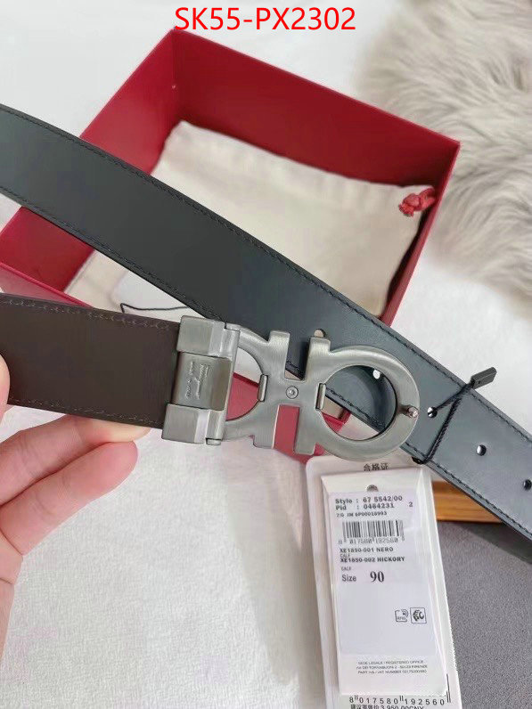 Belts-Ferragamo buy high-quality fake ID: PX2302 $: 55USD