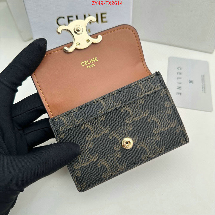 CELINE Bags(4A)-Wallet top fake designer ID: TX2614 $: 49USD,