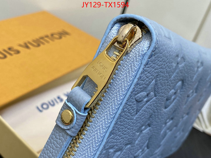 LV Bags(TOP)-Wallet where to buy fakes ID: TX1594 $: 129USD