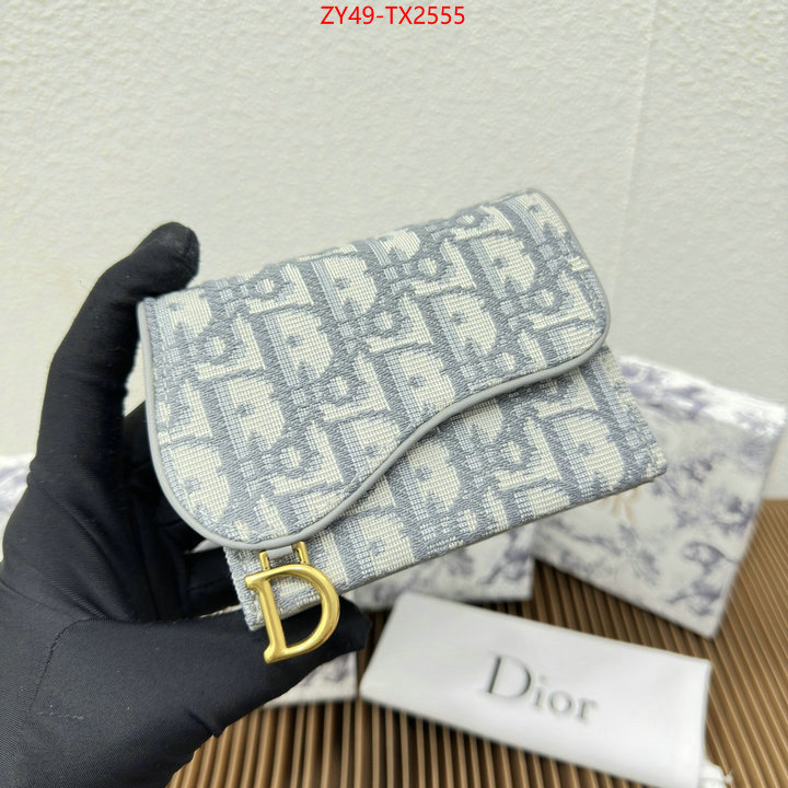 Dior Bags(4A)-Wallet- what is aaaaa quality ID: TX2555 $: 49USD,