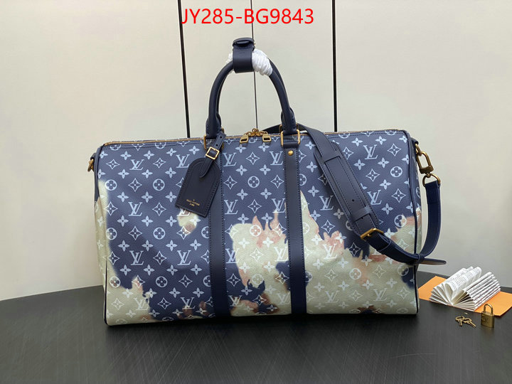 LV Bags(TOP)-Keepall BandouliRe 45-50- we provide top cheap aaaaa ID: BG9843 $: 285USD,