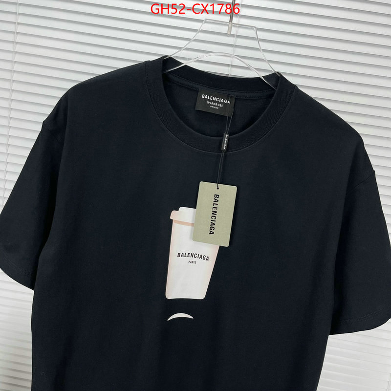 Clothing-Balenciaga shop designer replica ID: CX1786 $: 52USD