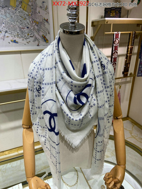 Scarf-Chanel shop cheap high quality 1:1 replica ID: MX2927 $: 72USD