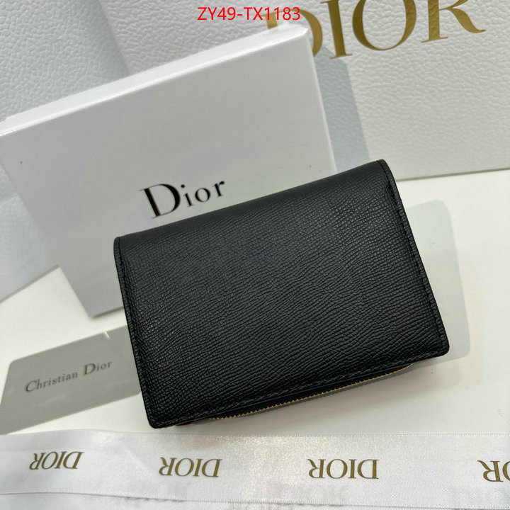 Dior Bags(4A)-Wallet- best quality designer ID: TX1183 $: 49USD,