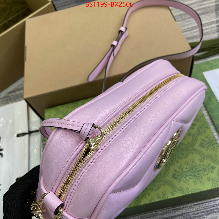 Gucci Bags(TOP)-Marmont best luxury replica ID: BX2506 $: 199USD,