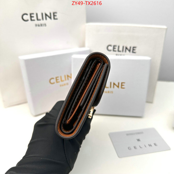 CELINE Bags(4A)-Wallet at cheap price ID: TX2616 $: 49USD,