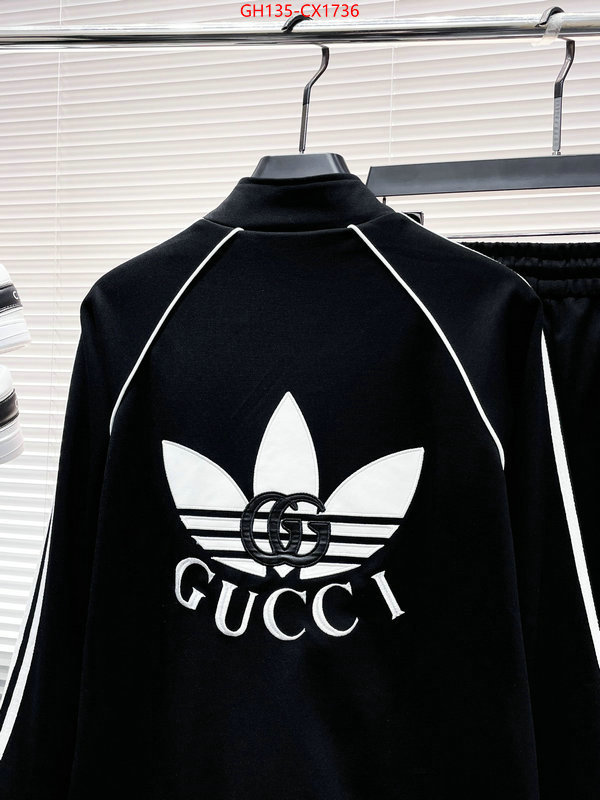 Clothing-Gucci can you buy replica ID: CX1736 $: 135USD