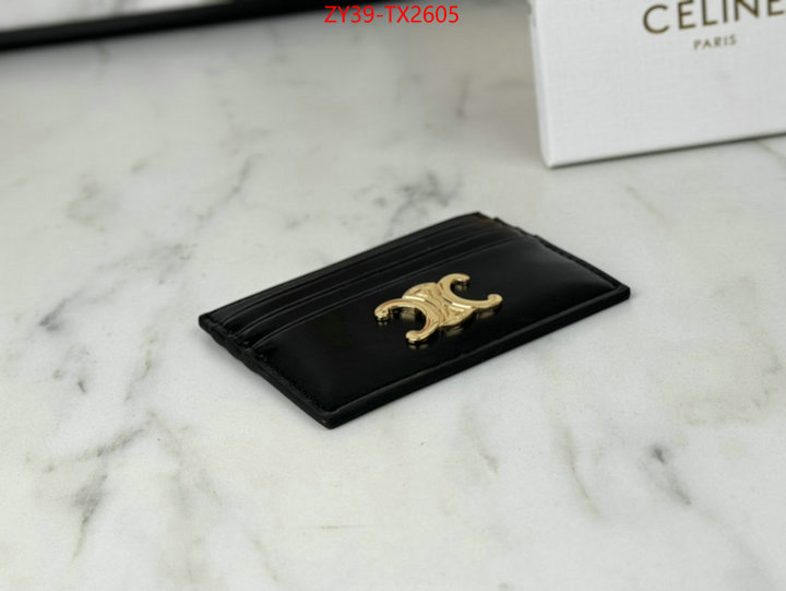 CELINE Bags(4A)-Wallet high quality happy copy ID: TX2605 $: 39USD,