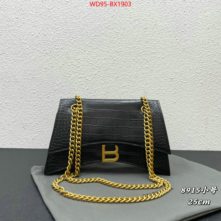 Balenciaga Bags(4A)-Hourglass- quality aaaaa replica ID: BX1903 $: 95USD,