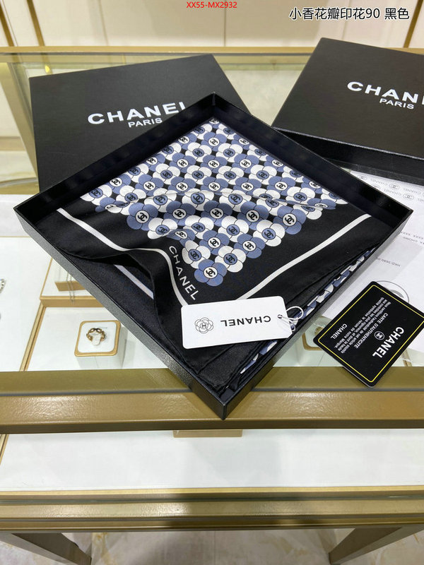 Scarf-Chanel top quality website ID: MX2932 $: 55USD