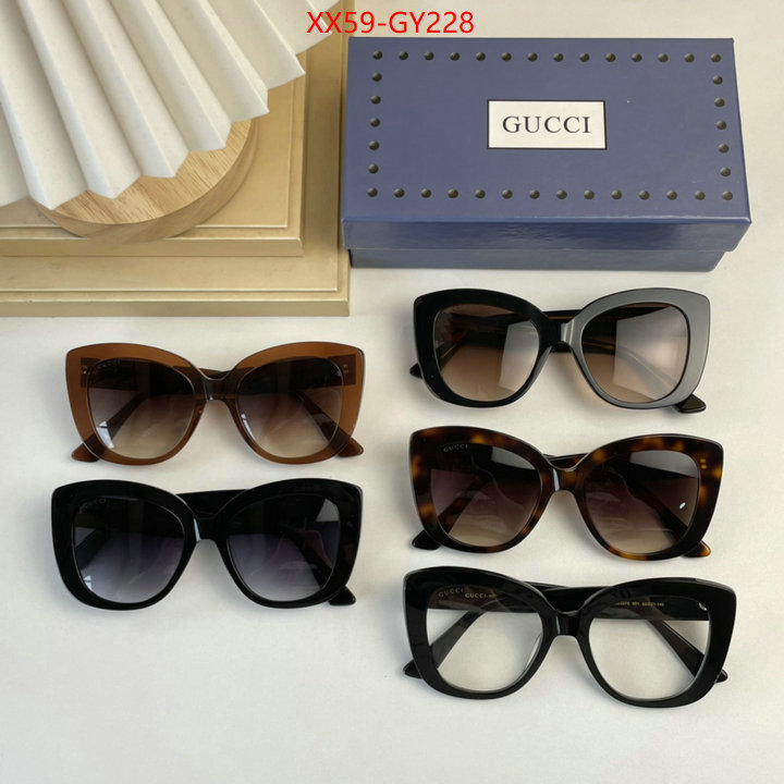 Glasses-Gucci aaaaa class replica ID: GY228 $: 59USD