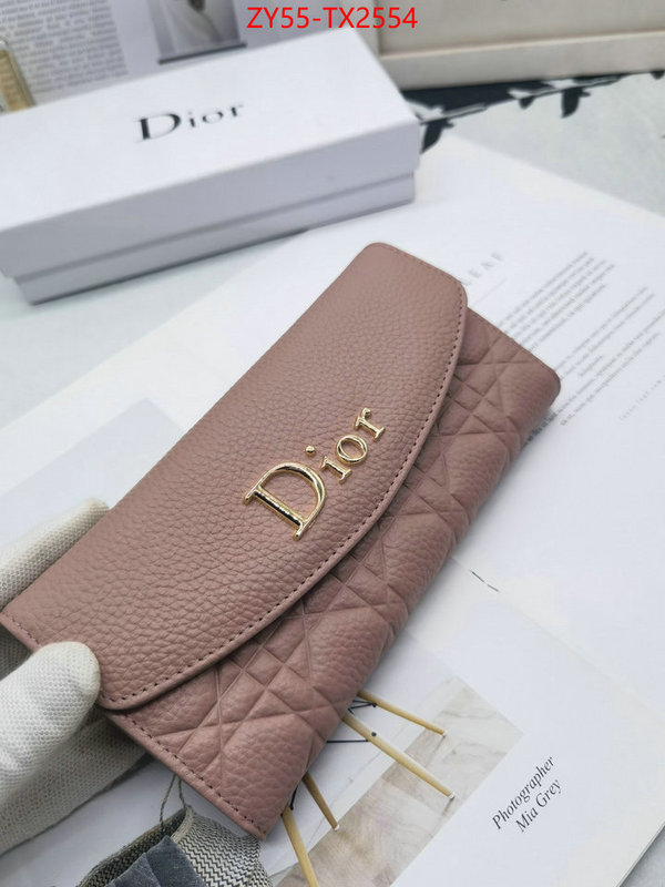 Dior Bags(4A)-Wallet- aaaaa customize ID: TX2554 $: 55USD,