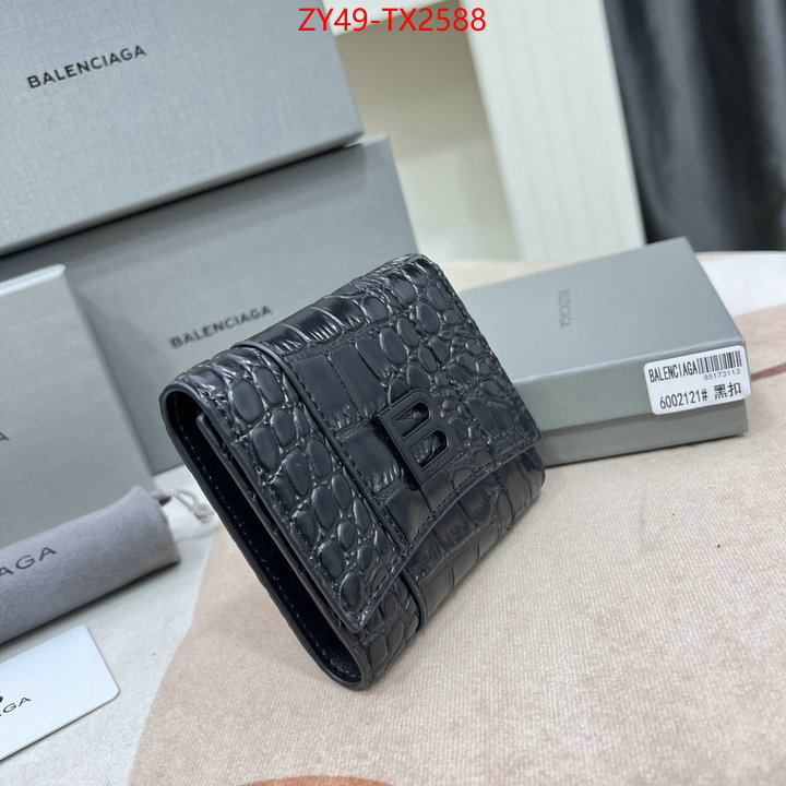 Balenciaga Bags(4A)-Wallet best ID: TX2588 $: 49USD,