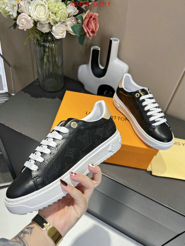 Women Shoes-LV where quality designer replica ID: SX1117 $: 105USD