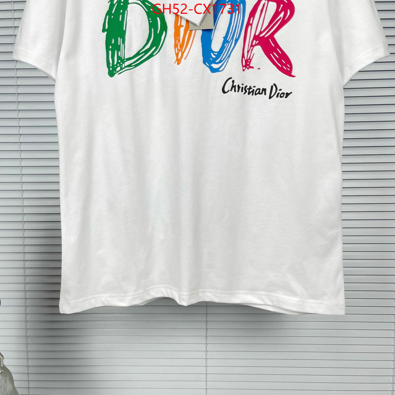 Clothing-Dior high quality customize ID: CX1731 $: 52USD