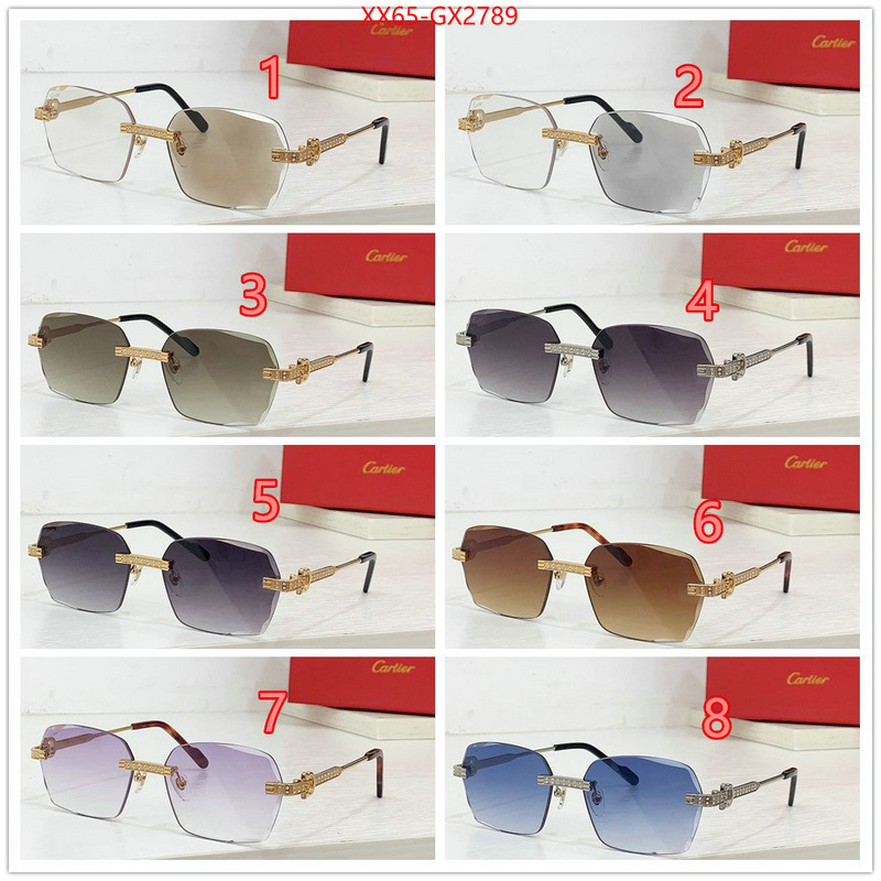 Glasses-Cartier what is a 1:1 replica ID: GX2789 $: 65USD